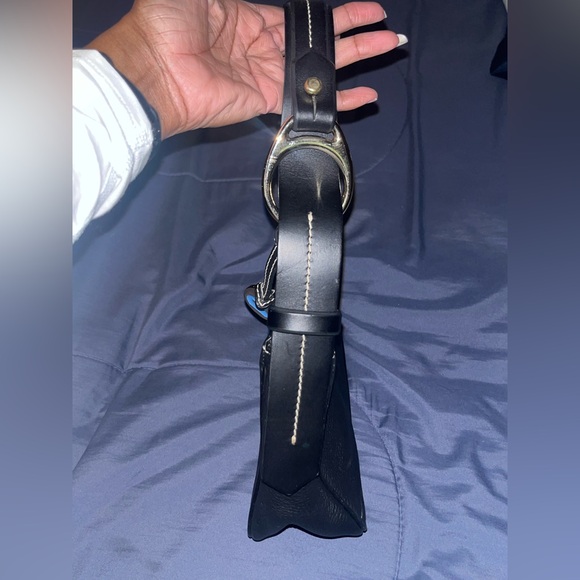 NWOT Dooney & Bourke Medium Black Leather Hobo Purse - Picture 4 of 14